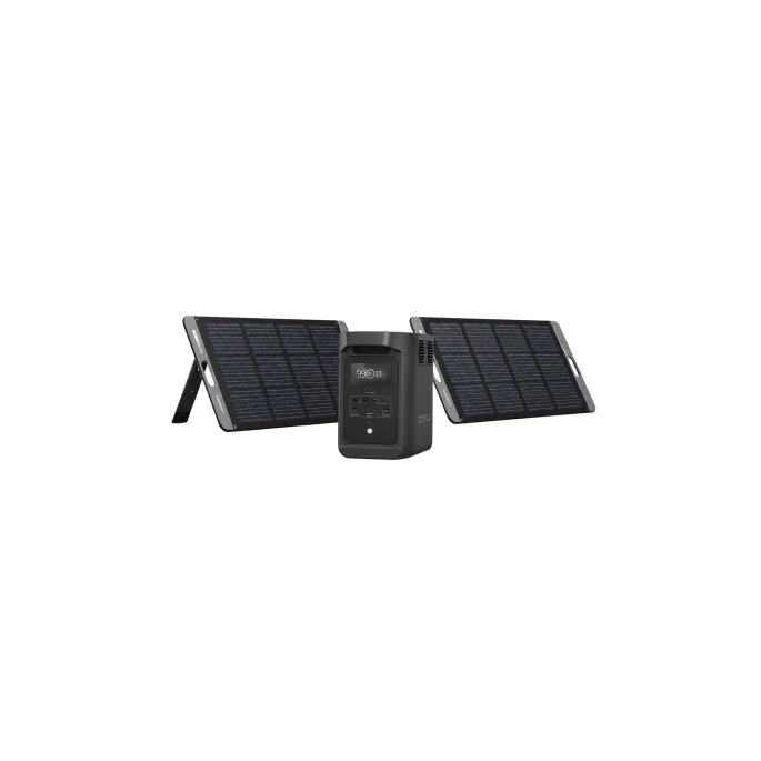 KIT DE ENERGÍA PORTÁTIL ECOFLOW E980 Y PANEL SOLAR 200W