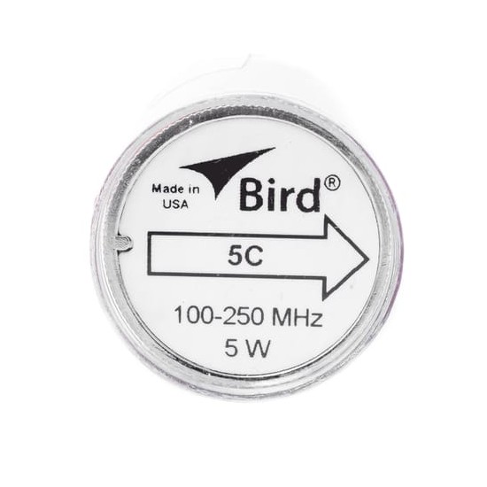 Elemento de 5 Watt en linea 7/8" para Wattmetro BIRD 43 en Rango de Fr