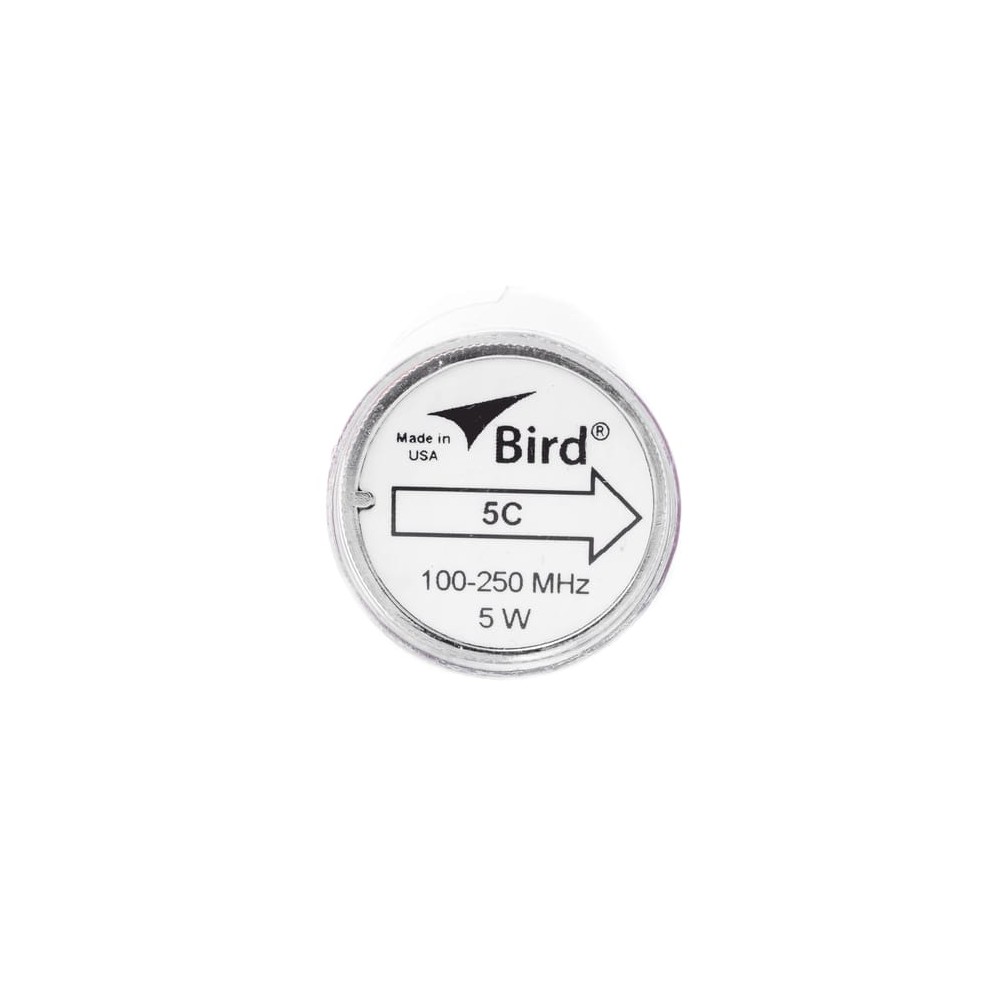 Elemento de 5 Watt en linea 7/8" para Wattmetro BIRD 43 en Rango de Fr