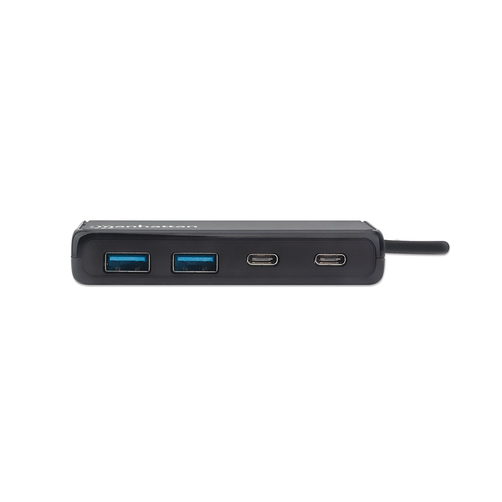 HUB MANHATTAN USB A 3.2 GEN 1, 4 PTOS(2 USB C, 2 USB A) 5GBPS 164887