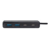 HUB MANHATTAN USB A 3.2 GEN 1, 4 PTOS(2 USB C, 2 USB A) 5GBPS 164887