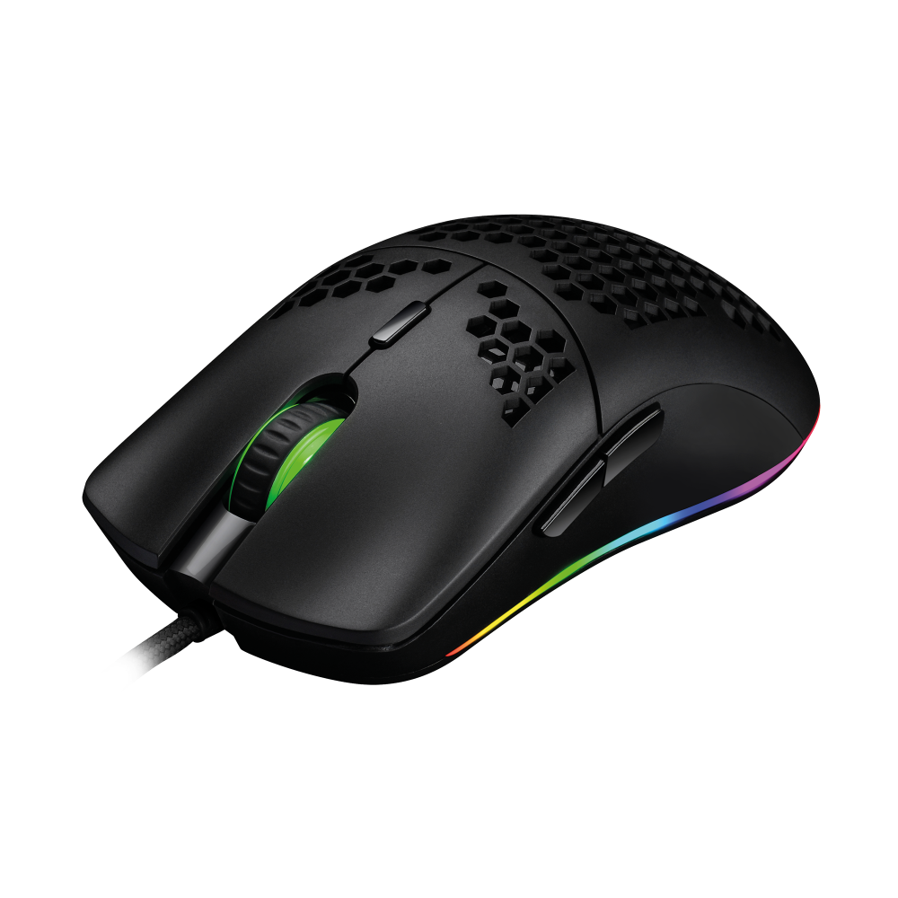 MOUSE GAME FACTOR C. LAS/PIXART 3327/6.2 KDPI/7B/ULIGTH/RGB/NEG MOG501