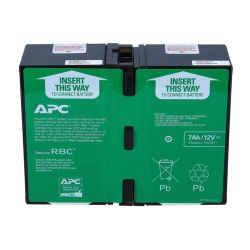 CARTUCHO DE BATERIAS DE RECAMBIO 123 DE APC, PARA UPS BR1000G, SMT750R
