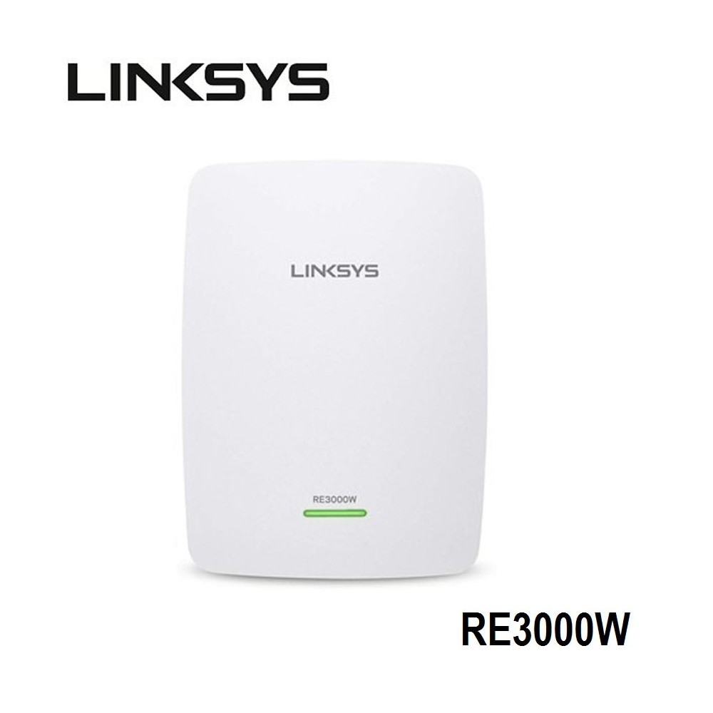 REPETIDOR LINKSYS INALAMBRICO N300 SPOT FINDER(RE3000W)