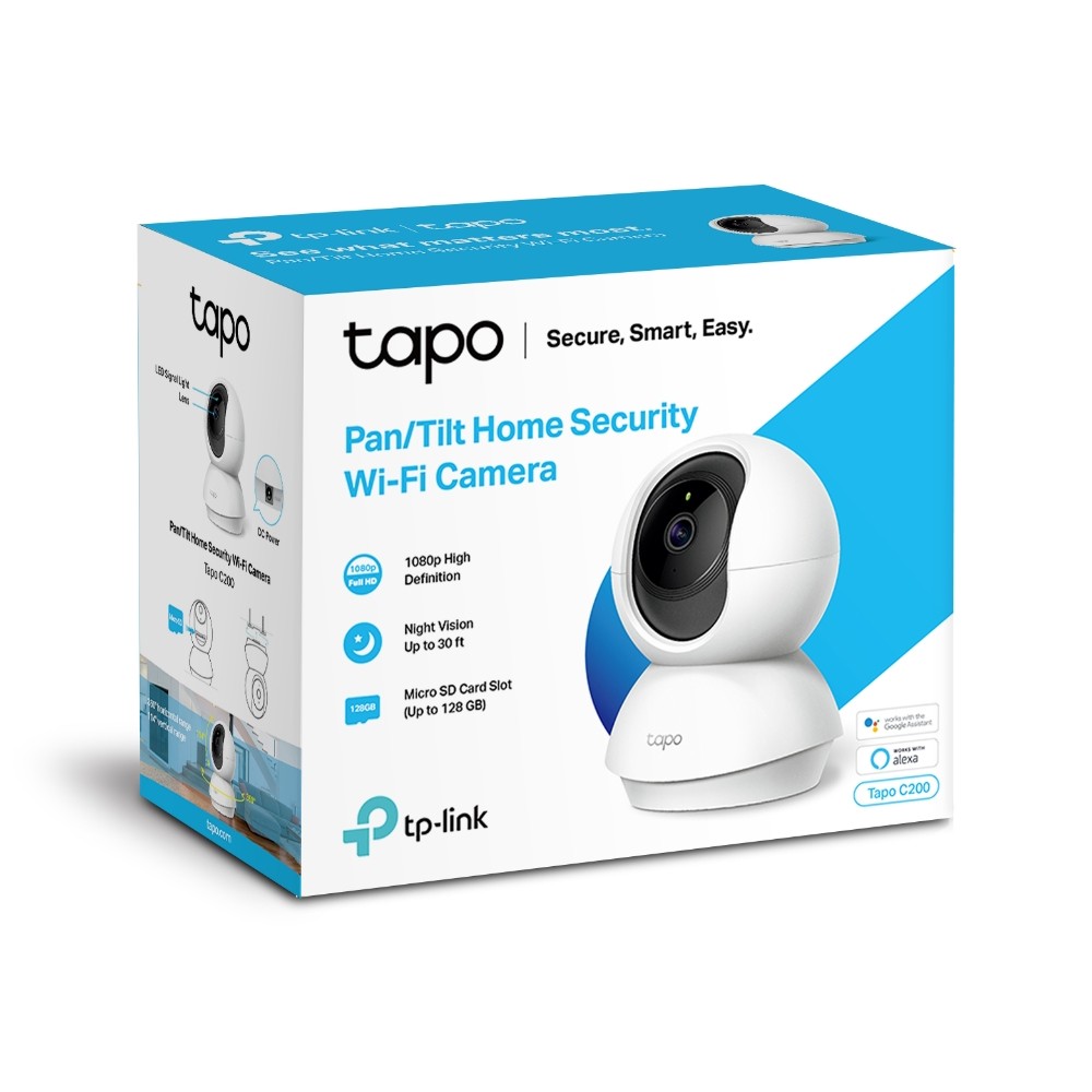 CAMARA WI-FI DE SEGURIDAD PARA HOGAR ROTATORIA / TAPO C200