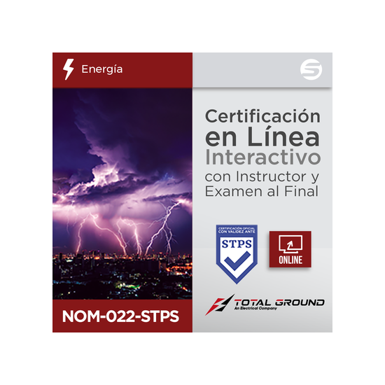 Certificación Virtual NOM-022-STPS Total Ground (Válida Ante Secretarí