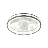 Ventilador de Techo con Luminario LED de 110 V CA 50/60 Hz / 88 W /450