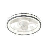 Ventilador de Techo con Luminario LED de 110 V CA 50/60 Hz / 88 W /450