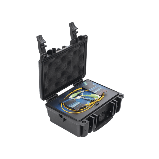 Caja Simuladora de Red PON - Hasta 2 niveles de splitter - Ideal para