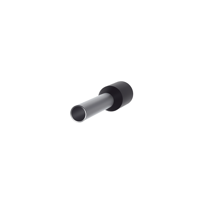 Ferrule Aislado PAN-TERM para Cable 16 AWG, Largo 16.5mm, DIN Color Ne