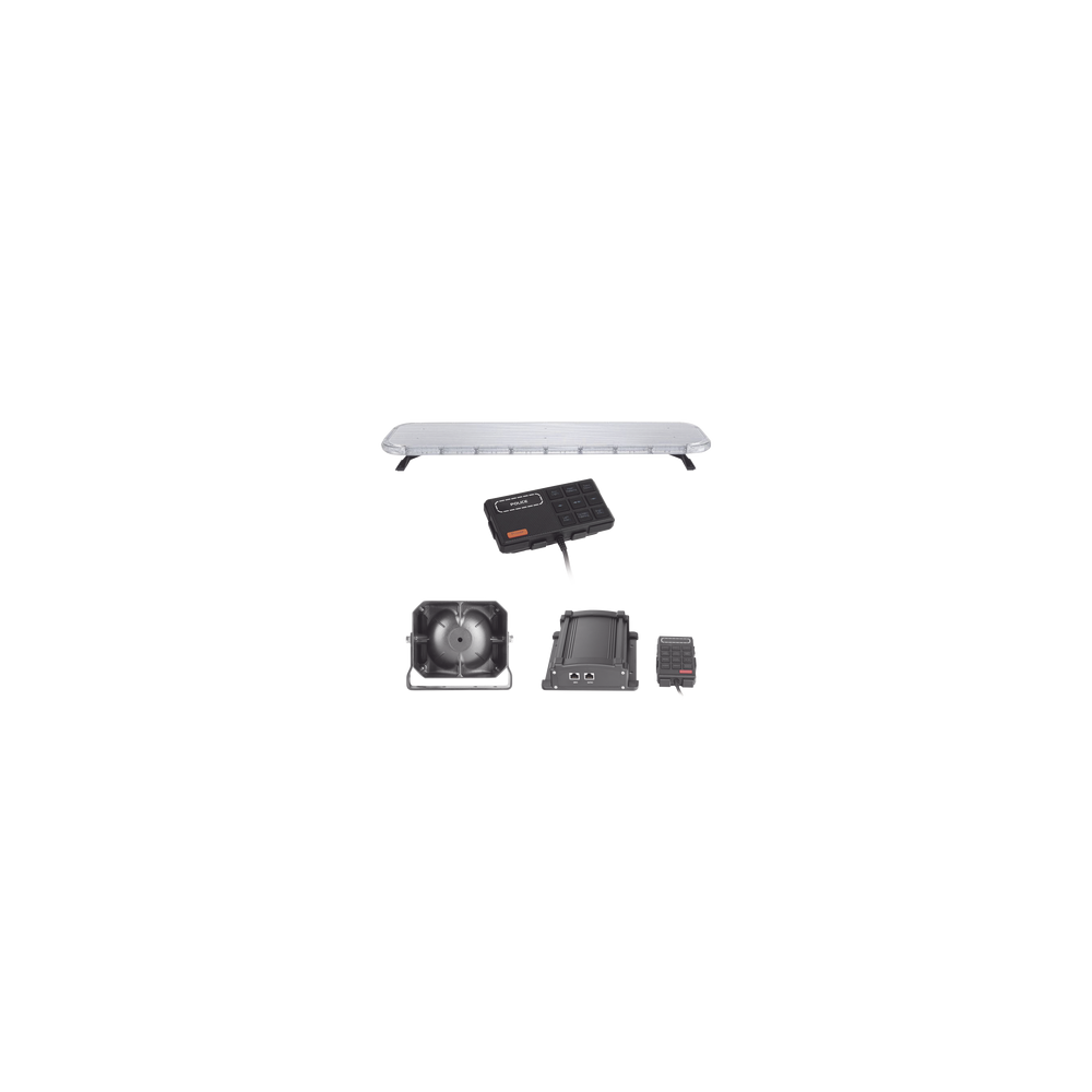 Kit básico para equipamiento de unidades de Seguridad Pública