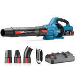 Sopladora Inalámbrica de 20V+20V, Incluye 2 baterías de 20V/6.0Ah, Car