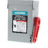 Interruptor de Seguridad GNF321RA, 240Vca, 3 polos, 30 Amp, sin portaf