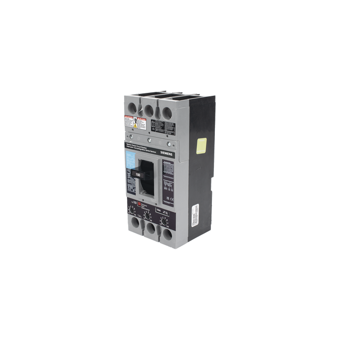 Interruptor Termomagnético 600V 3X150A, Con zapatas principales.