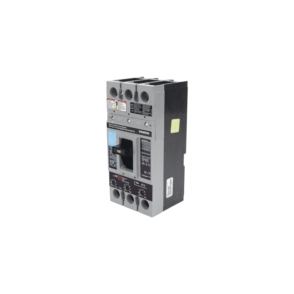 Interruptor Termomagnético 600V 3X150A, Con zapatas principales.