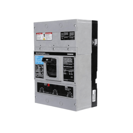 Interruptor Termomagnético ED6 600V 3X100A, Sin zapatas principales.
