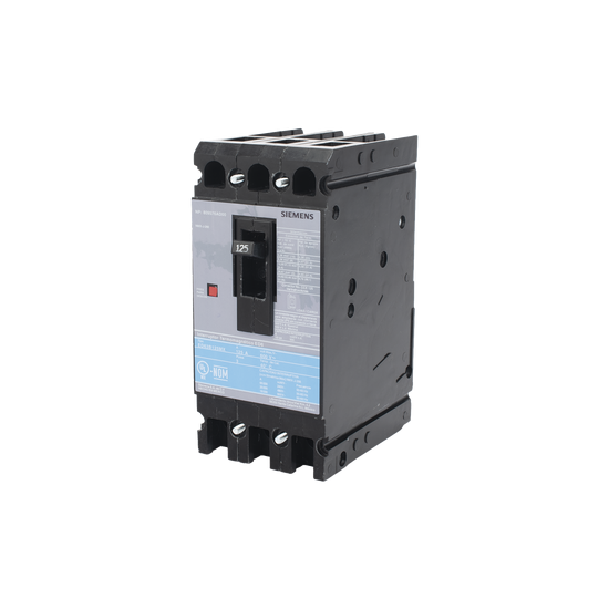 Interruptor Termomagnético ED6 600V 3X125A, Sin zapatas principales.