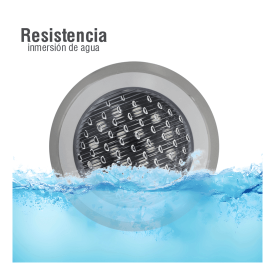 Luminario Sumergible /Luz Blanca 6500 K / 18W / 2340 lm / IP68 / Ø290m