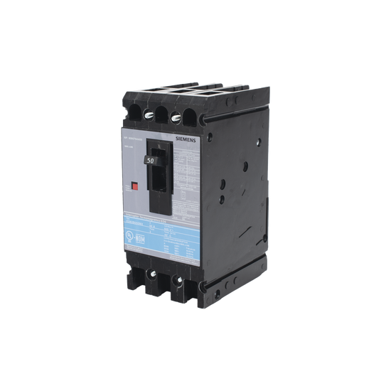Interruptor Termomagnético ED6 600V 3X50A, Sin zapatas principales.