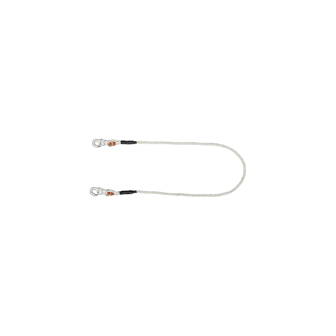 Cables de Protección con Cuerda de Polipropileno de 9/16'' Seguro Dobl