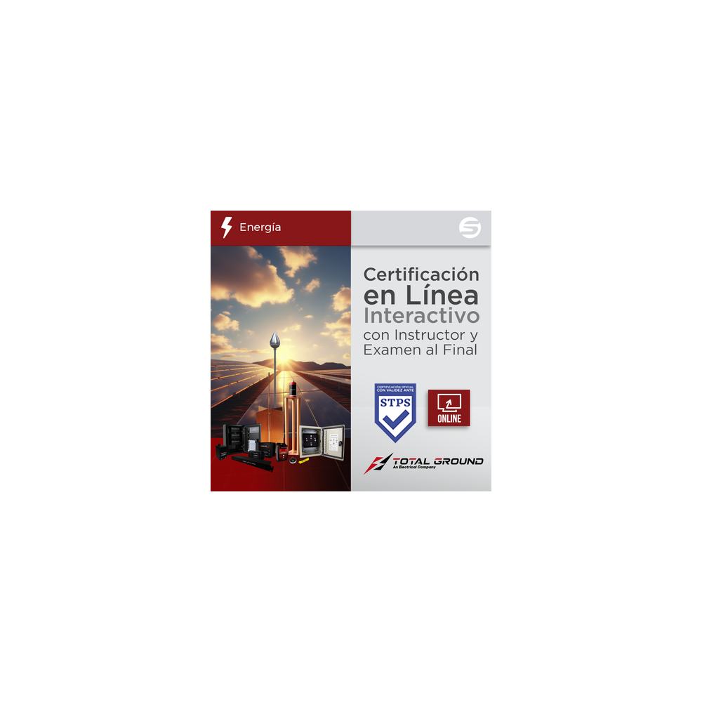 Certificación Virtual en Sistemas de Proteccion para Instalaciones Fot