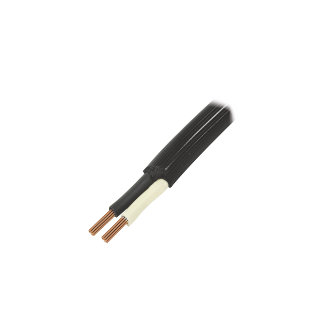 Cable Eléctrico de Uso Rudo 2 Hilos Calibre 14 AWG, Hasta 600 V. Rollo