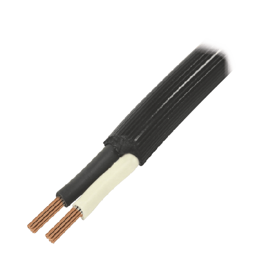 Cable Eléctrico de Uso Rudo 2 Hilos Calibre 14 AWG, Hasta 600 V. Rollo