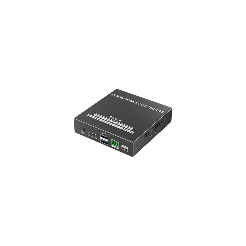 Receptor Compatible para Kit TT582-KVM |4K @60Hz | Cat 6, 6a y 7 | has