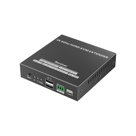 Receptor Compatible para Kit TT582-KVM |4K @60Hz | Cat 6, 6a y 7 | has
