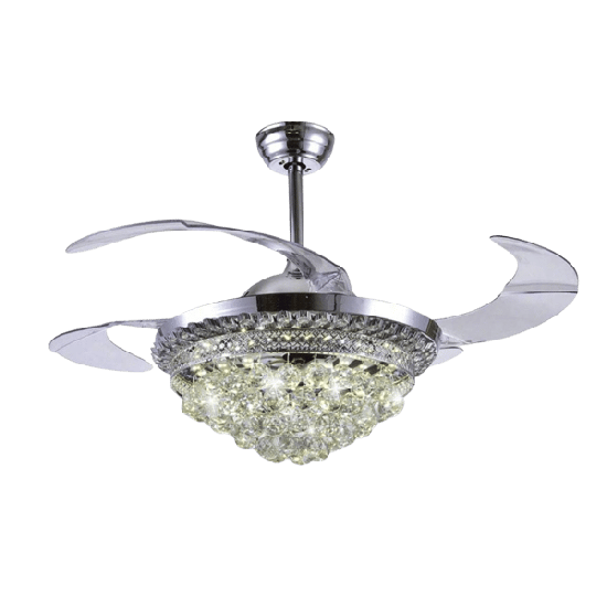 Ventilador de Techo con Luminario LED de 110 V CA 50/60 Hz / 88 W /450
