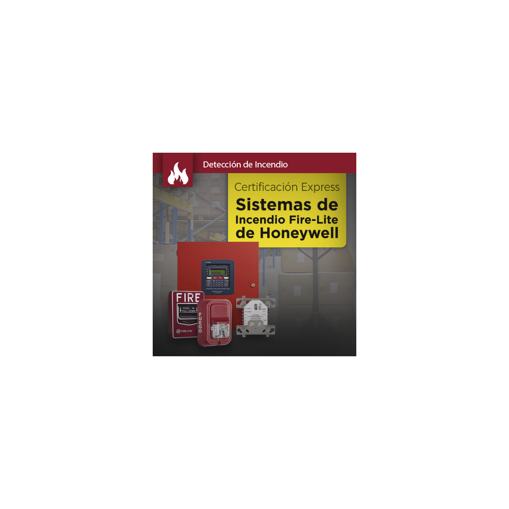 Certificación Fire-Lite: Sistemas de Detección de Incendio (Presencial