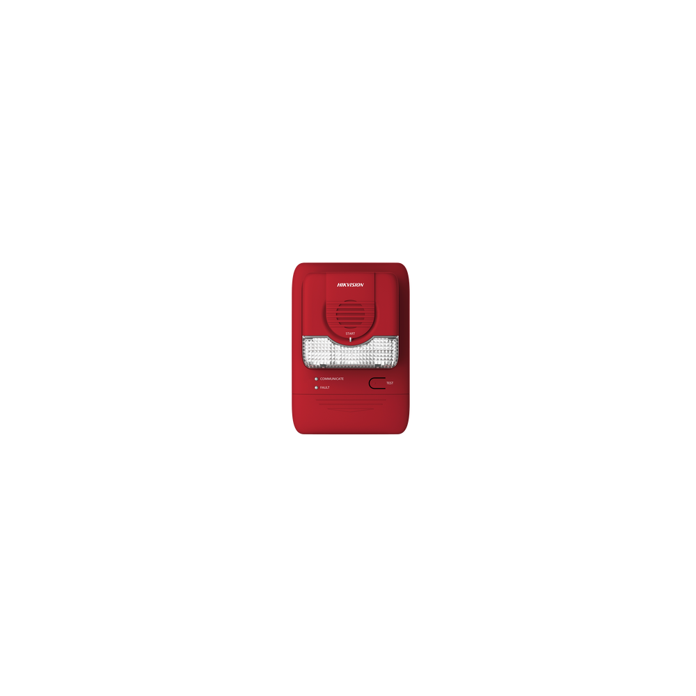 (HikFire) Alarma de Sonido y Luz / Comunicación LoRa / Alarma ≥ 85 dB