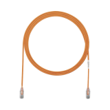 Cable de Parcheo TX6, UTP Cat6, Diámetro Reducido (28AWG), Color Naran