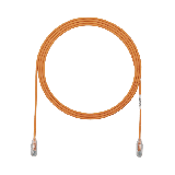 Cable de Parcheo TX6, UTP Cat6, Diámetro Reducido (28AWG), Color Naran