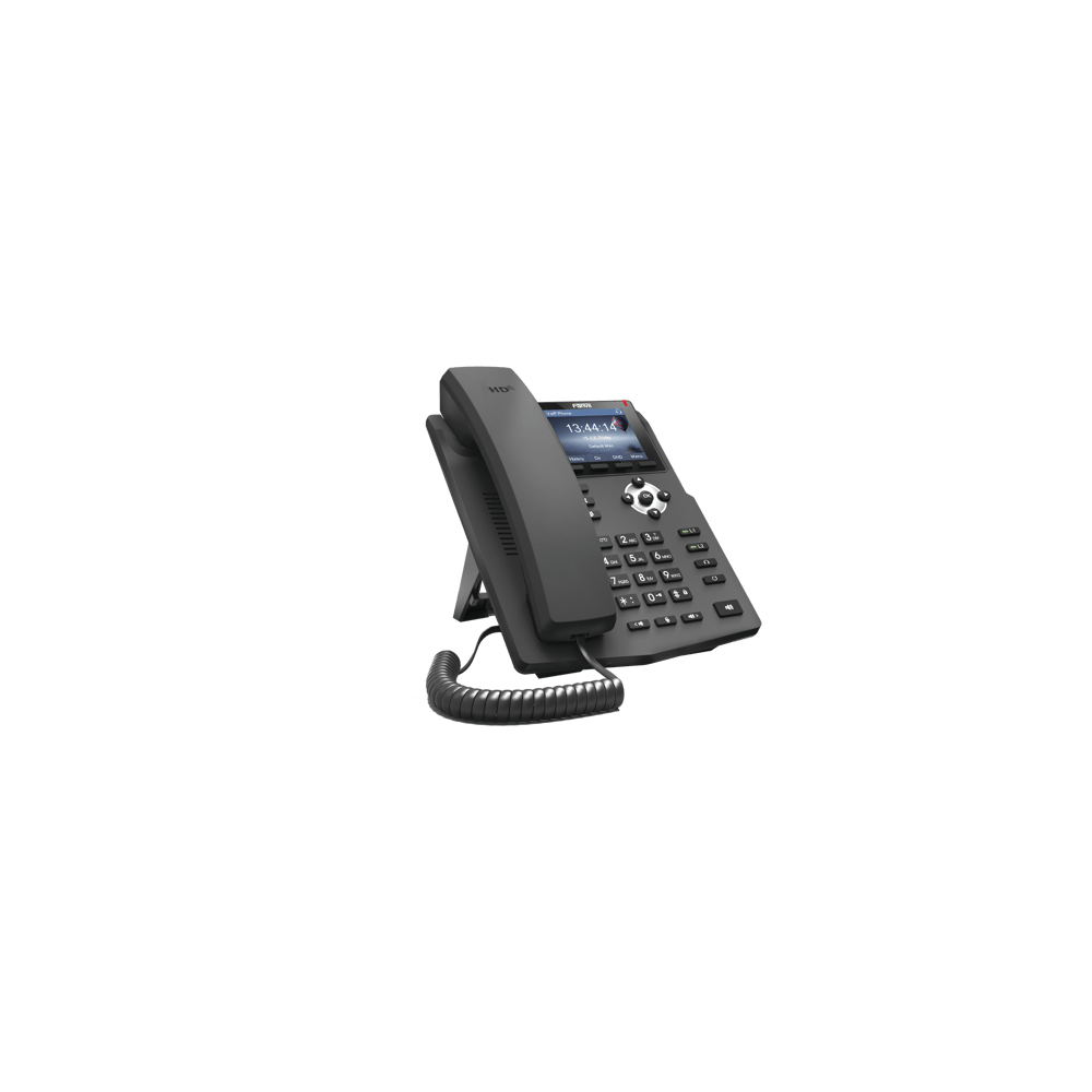 Teléfono IP empresarial para 2 lineas SIP con pantalla LCD de 2.4 Pulg