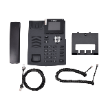 Teléfono IP empresarial para 2 lineas SIP con pantalla LCD de 2.4 Pulg