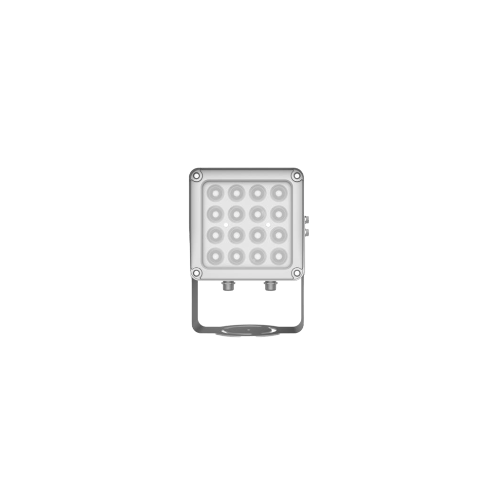 Lampara IR de Luz Continua / 16 Lámparas LED / Distancia Efectiva 16 a