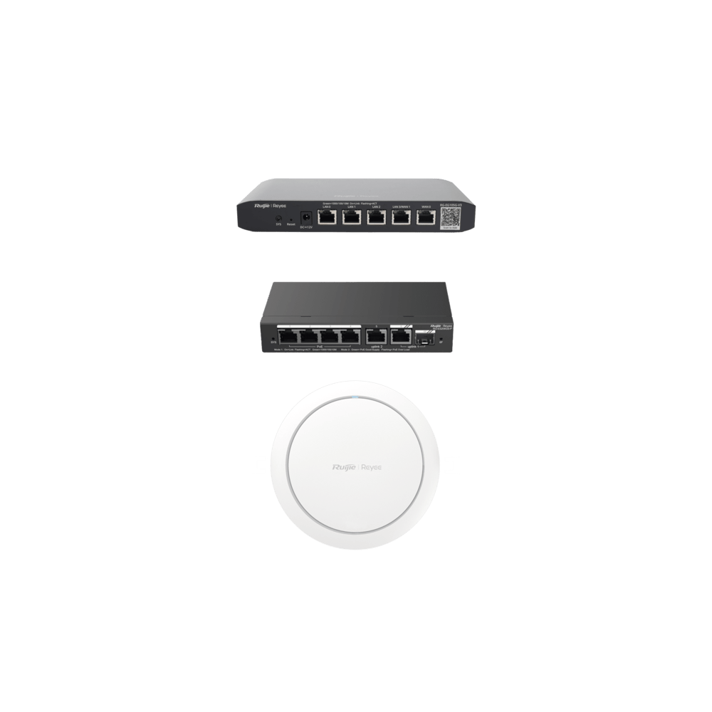 Equipos Ruijie DEMO Ideal para Probar Integraciones de Redes y WiFi 6