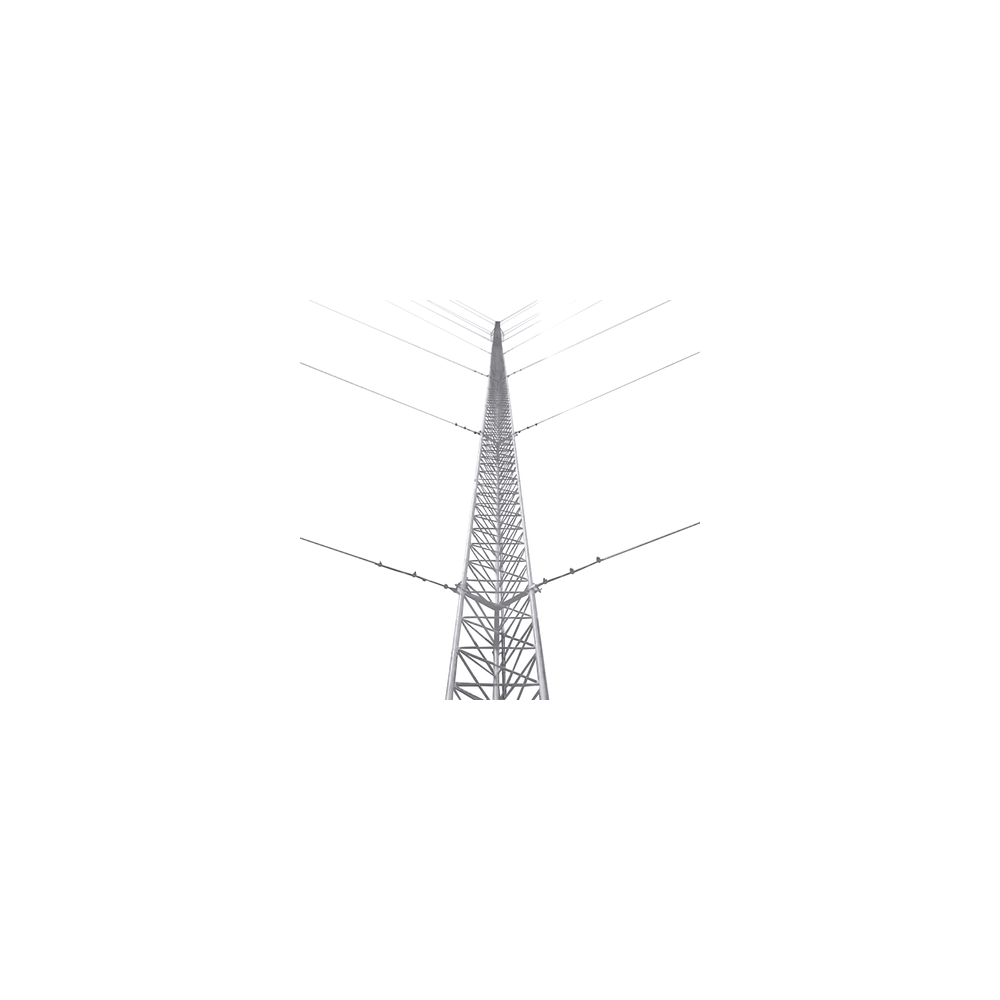 Kit de Torre Arriostrada de Piso de 9 m Altura con Tramo STZ45 Galvani