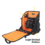 Mochila Profesional para Herramientas / 27 Bolsillos / Acceso Rápido y