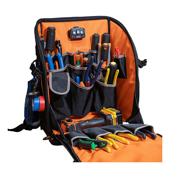 Mochila Profesional para Herramientas / 27 Bolsillos / Acceso Rápido y
