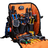 Mochila Profesional para Herramientas / 27 Bolsillos / Acceso Rápido y