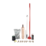 Kit Pararrayo con Punta en Aluminio con Accesorios para Protección de