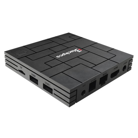 TV BOX SMALL BLACKPCS 4K 2GB WIFI,RED,QUAD CORE,NEGRO (EO404K-BL)