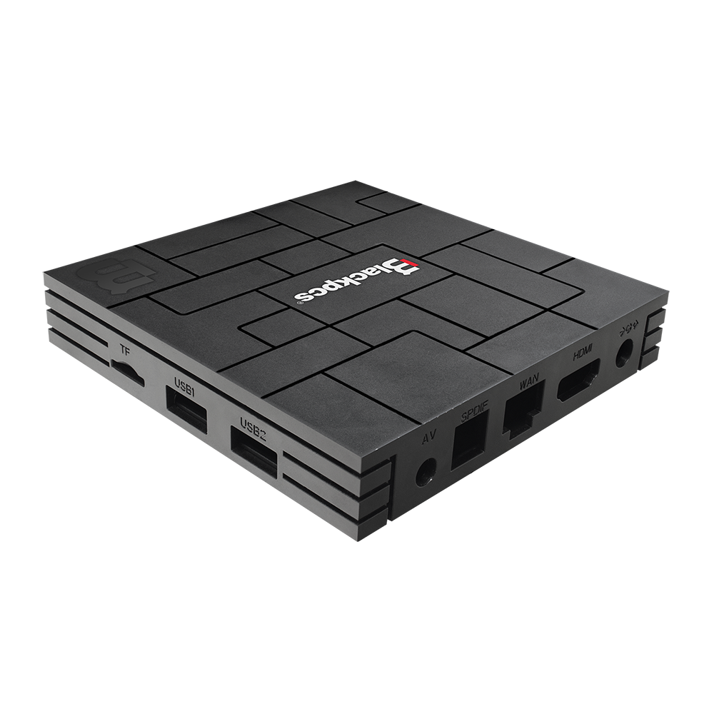 TV BOX SMALL BLACKPCS 4K 2GB WIFI,RED,QUAD CORE,NEGRO (EO404K-BL)