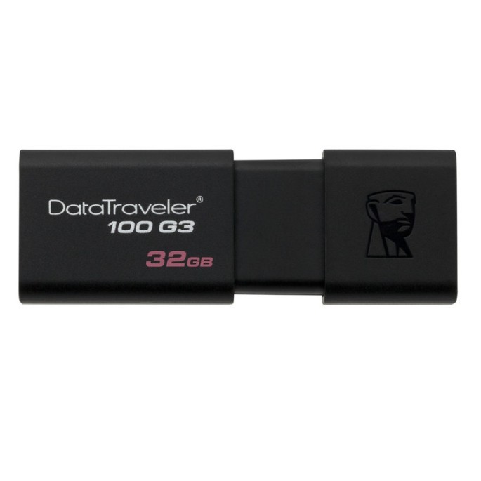 MEMORIA FLASH KINGSTON 32 GB USB 3.0 (DT100G3/32GB)