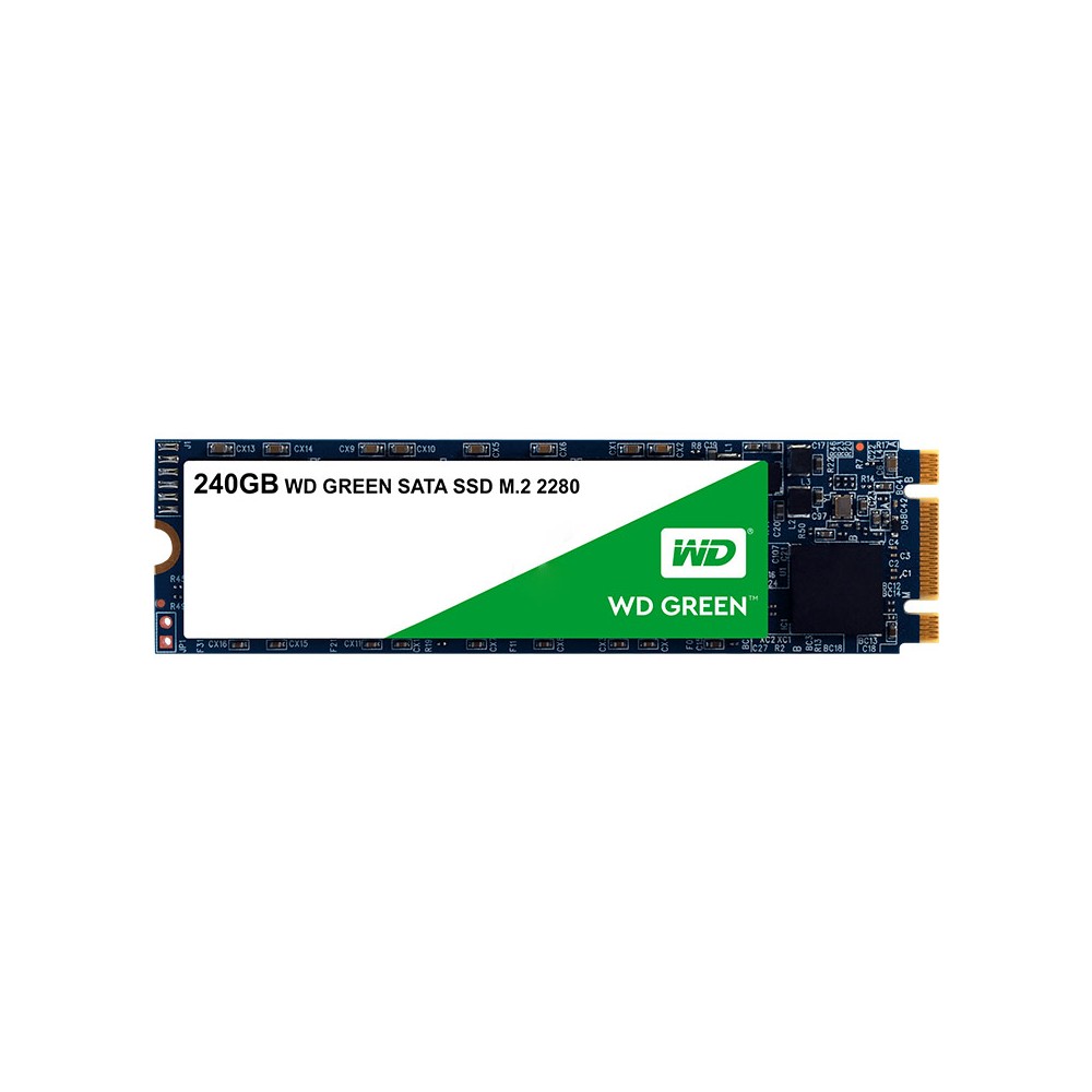 UNIDAD SSD M.2 WD 240GB WDS240G2G0B GREEN SATA III