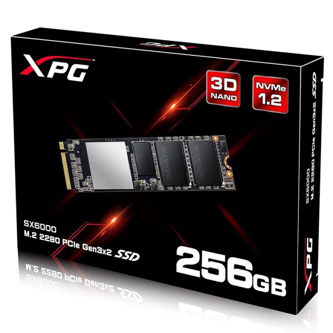 UNIDAD SSD M.2 ADATA XPG SX6000P 2280 PCIe 256GB (ASX6000PNP-256GT-C)