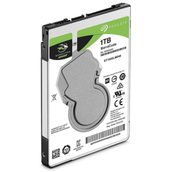 DISCO DURO INTERNO SEAGATE 1TB 2.5 ST1000LM048 7MM 5400RPM BARRACUDA