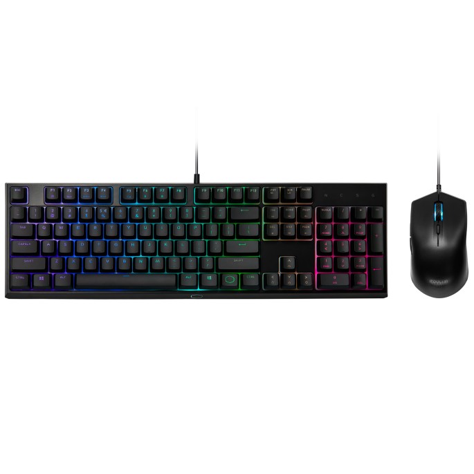 KIT TECLADO Y MOUSE COOLER MASTER MS111 RGB MS-111-KKMF1-LS